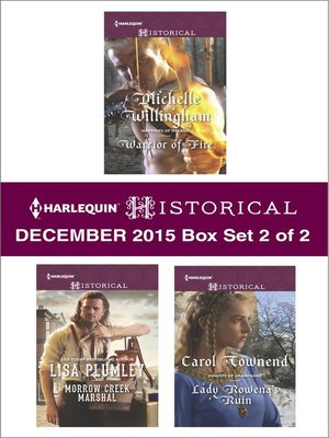 cover image of Harlequin Historical December 2015, Box Set 2 of 2